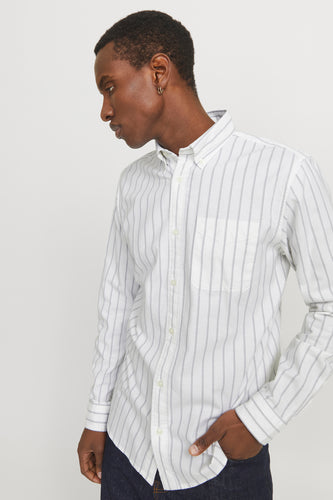 Chemise à manches longues - blanc - PREMIUM by JACK & JONES