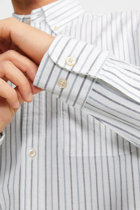 Chemise à manches longues - bleu