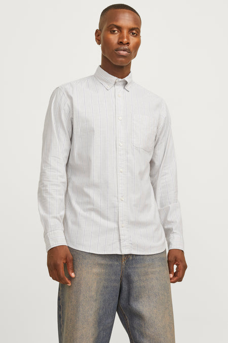 Chemise (manches longues) Écru - PREMIUM by JACK & JONES