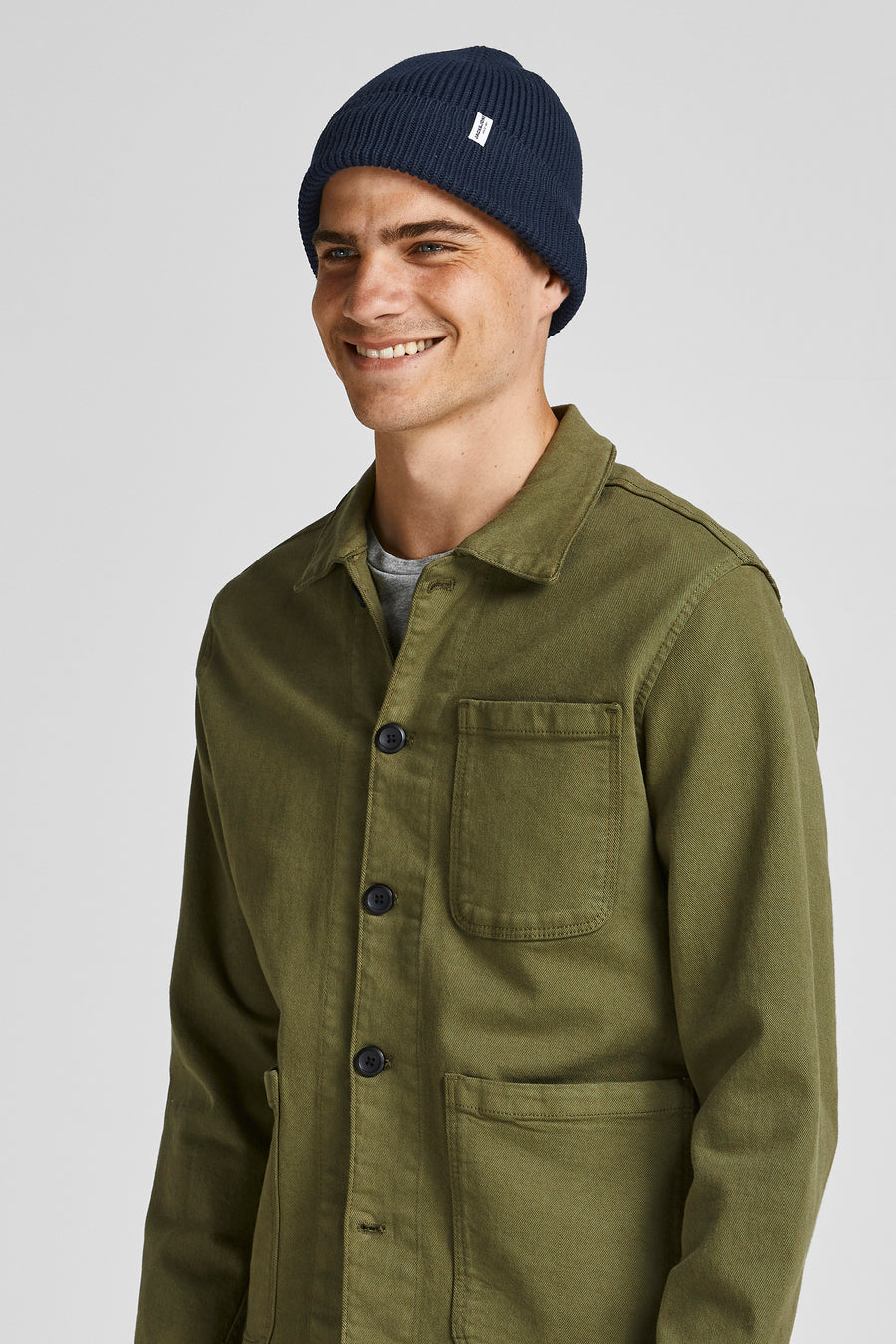 Bonnet - bleu - ACCESSORIES BY JACK & JONES
