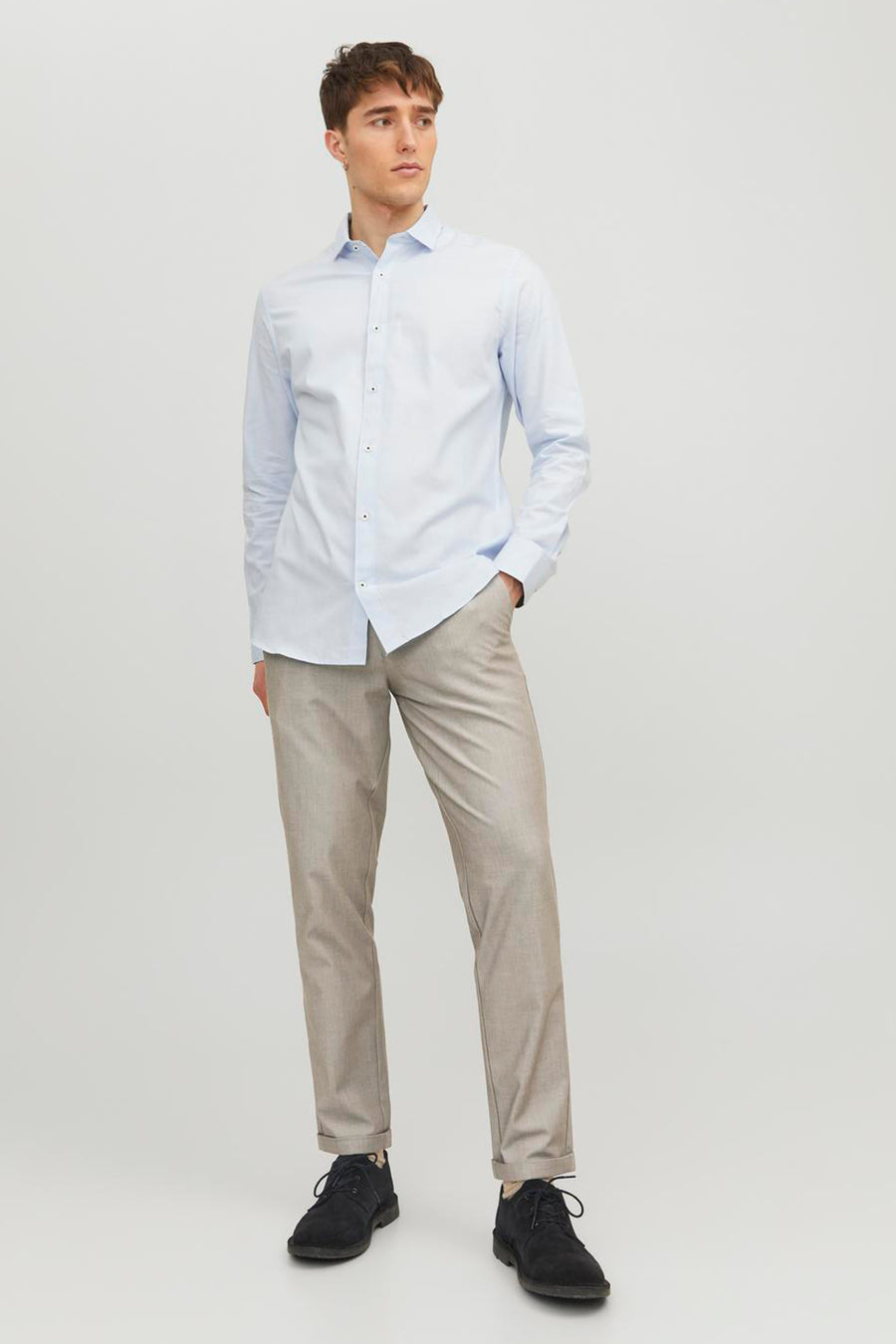 Pantalon - écru - JACK & JONES JEANS INTELLIGENCE