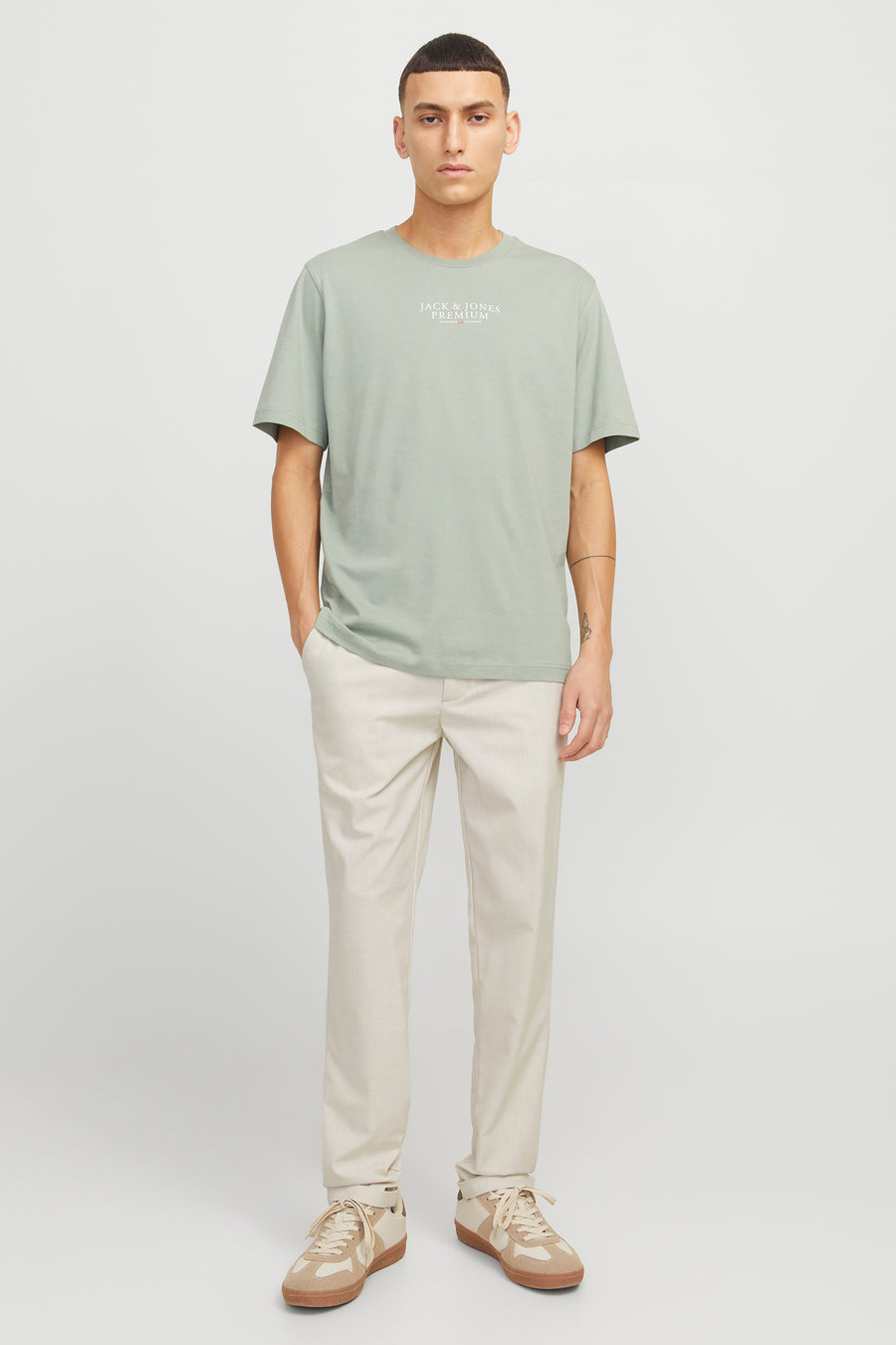 Pantalon de saison Écru - JACK & JONES JEANS INTELLIGENCE - JACK & JONES JEANS INTELLIGENCE