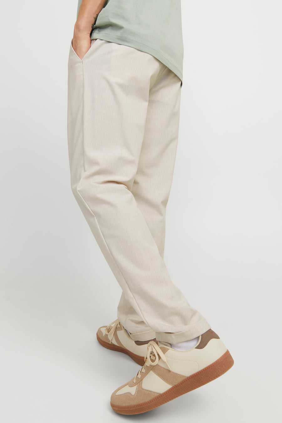 Pantalon de saison Écru - JACK & JONES JEANS INTELLIGENCE - JACK & JONES JEANS INTELLIGENCE