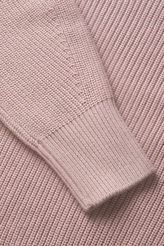 Pull à col rond - rose - JJXX