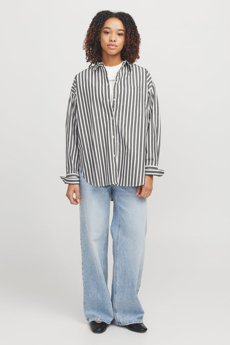 JXJAMIE LS RELAXED POPLIN SHIRT WVN NOOS