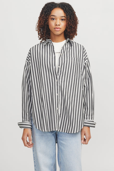 Chemise à manches longues - blanc