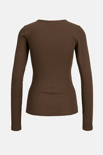 T-shirt à manches longues - brun - JJXX