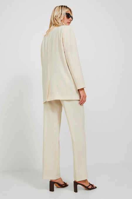 Pantalon costume - ecru