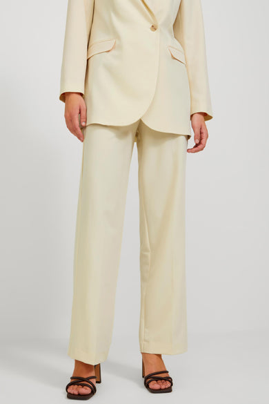 Pantalon costume - ecru