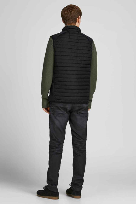 JJEMULTI BODYWARMER COLLAR NOOS