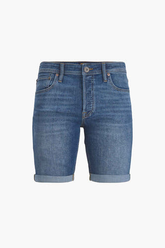 Court - denim bleu moyen
