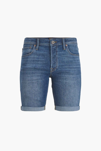 Court - denim bleu moyen