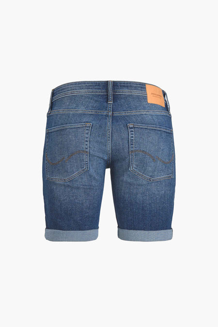 Court - denim bleu moyen