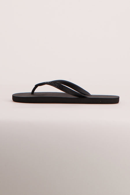 Blauwe slippers van ACCESSORIES BY JACK & JONES, effen design en rubberen bandjes.
