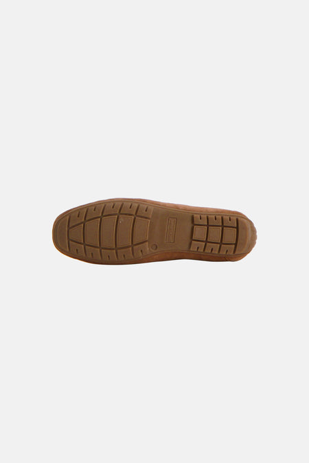 Espadrilles marron de ACCESSORIES BY JACK & JONES, avec une semelle en caoutchouc crantée.