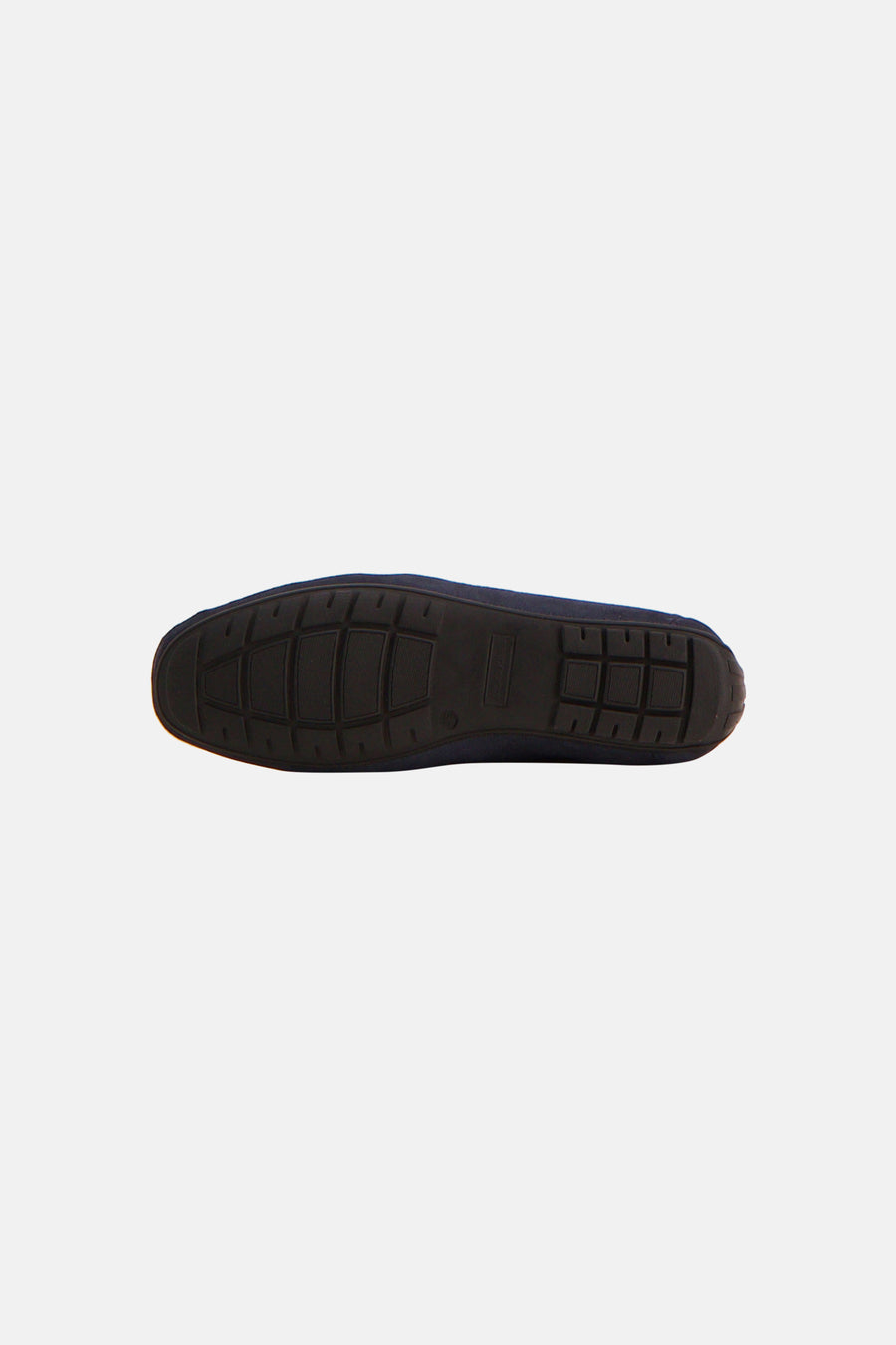 Espadrilles bleues de ACCESSORIES BY JACK & JONES, avec semelle en caoutchouc crantée, en gros plan.