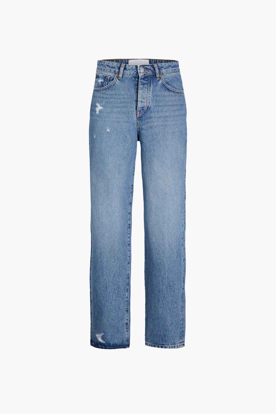 Jean droit - denim bleu moyen