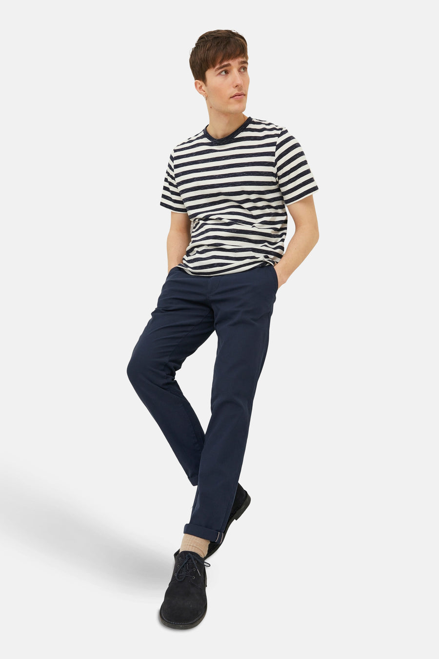 Chino - bleu - JACK & JONES JEANS INTELLIGENCE