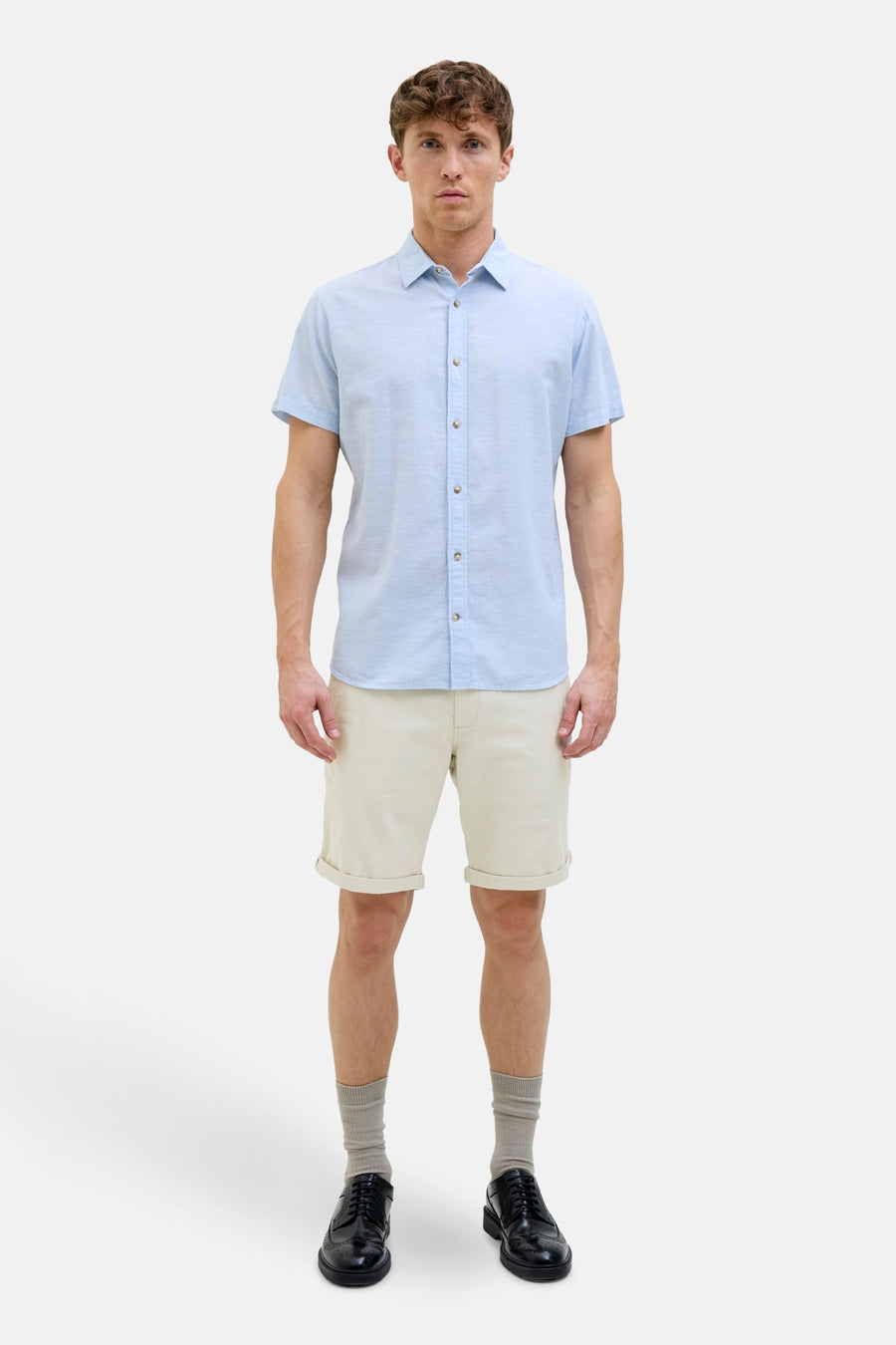 Short - écru - JACK & JONES JEANS INTELLIGENCE