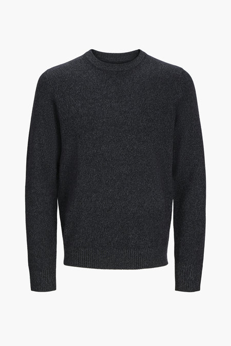Pull à col rond - noir