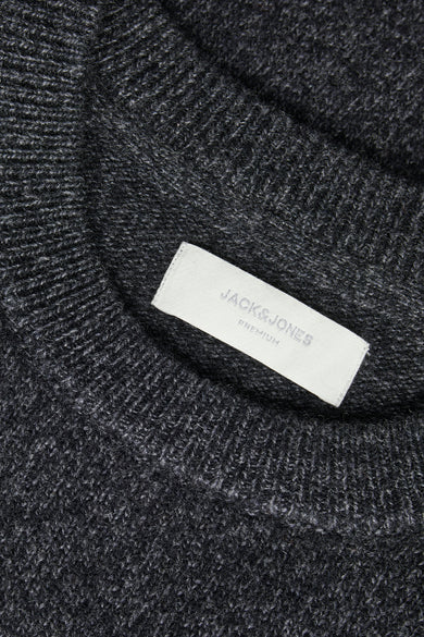 Pull à col rond - noir
