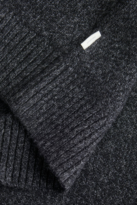 Pull à col rond - noir