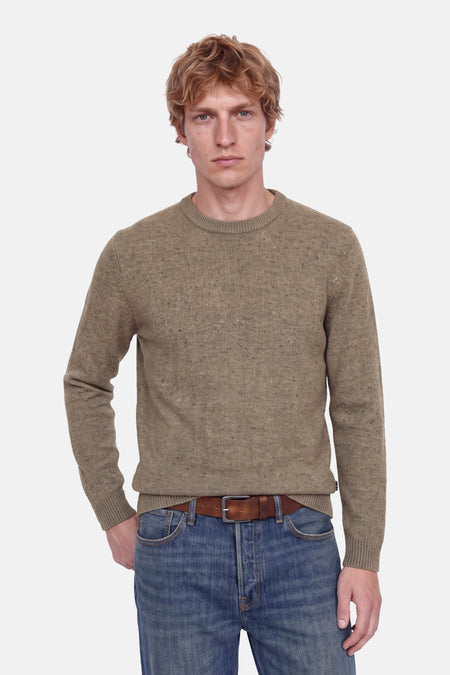 Pull col O beige - PREMIUM by JACK & JONES