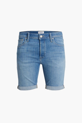 Court - denim bleu moyen