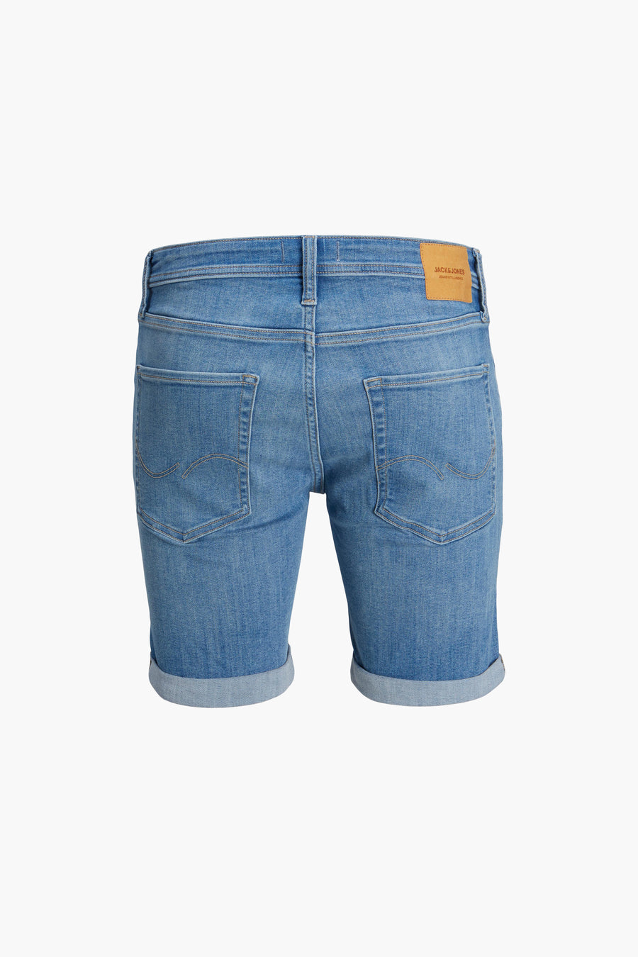 Court - denim bleu moyen