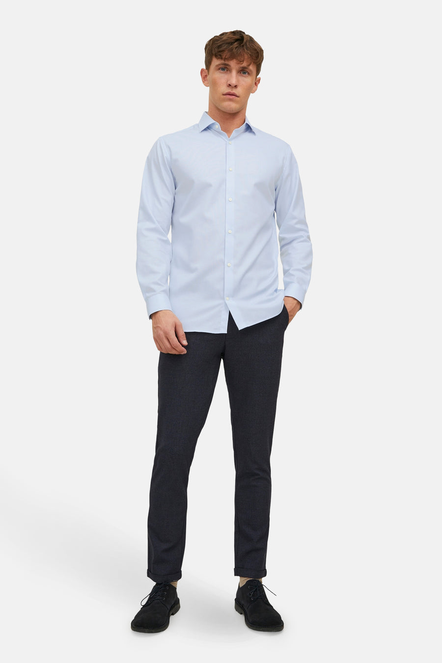 Chemise &agrave; manches longues - bleu - PREMIUM by JACK & JONES