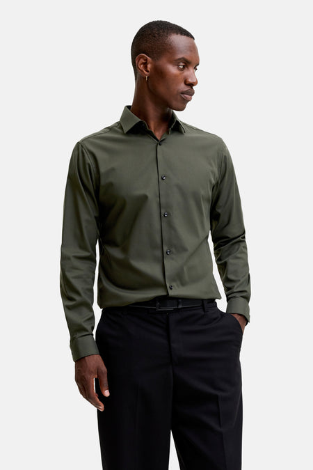 Chemise (manches longues) vert - PREMIUM by JACK & JONES