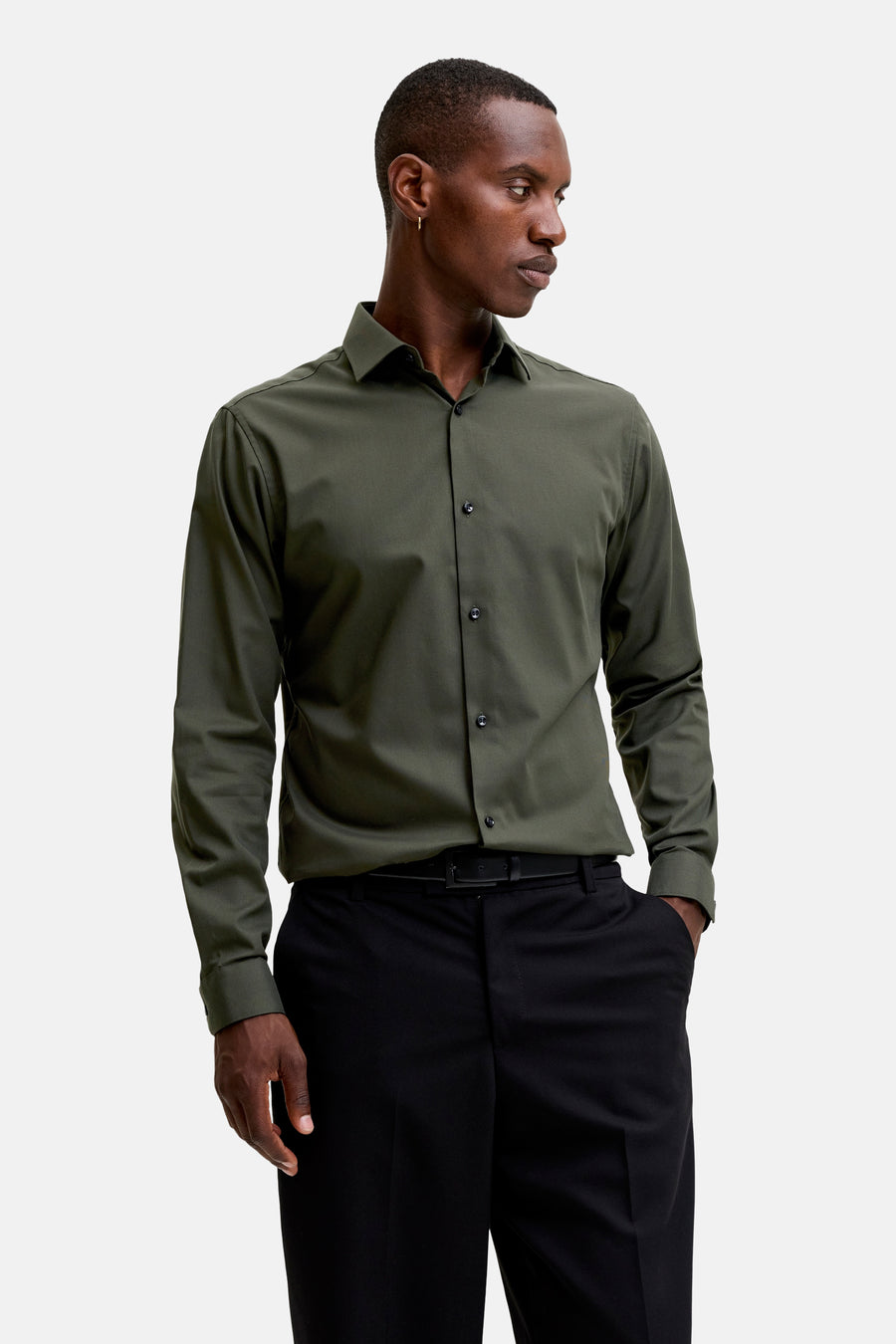 Chemise (manches longues) vert - PREMIUM by JACK & JONES