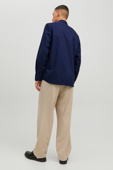 Chemise (manches longues) Bleu - PREMIUM by JACK & JONES