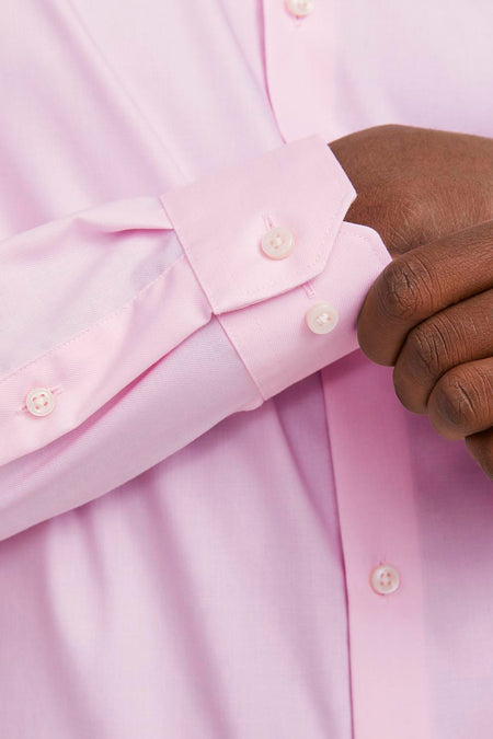 Chemise (manches longues) Rose - PREMIUM by JACK & JONES