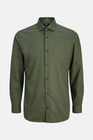 Chemise (manches longues) Vert - PREMIUM by JACK & JONES