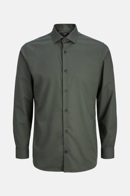 Chemise (manches longues) Vert - PREMIUM by JACK & JONES