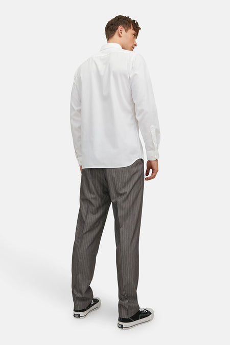 Chemise &agrave; manches longues - blanc