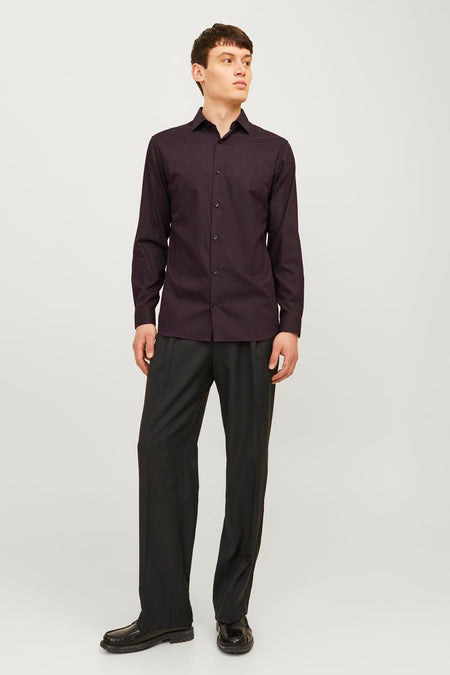 Chemise (manches longues) Rouge - PREMIUM by JACK & JONES