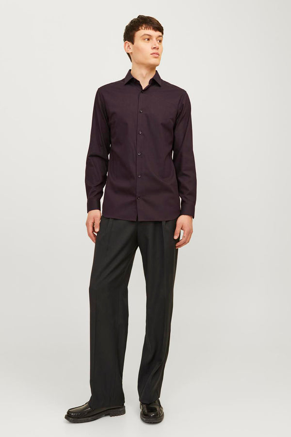 Chemise (manches longues) Rouge - PREMIUM by JACK & JONES