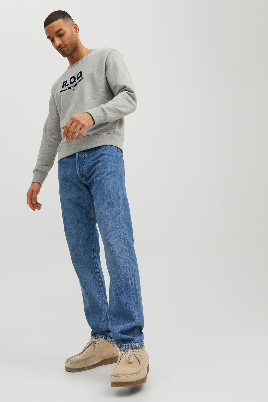 RDD RELAXED - light blue denim - Royal Denim Divison