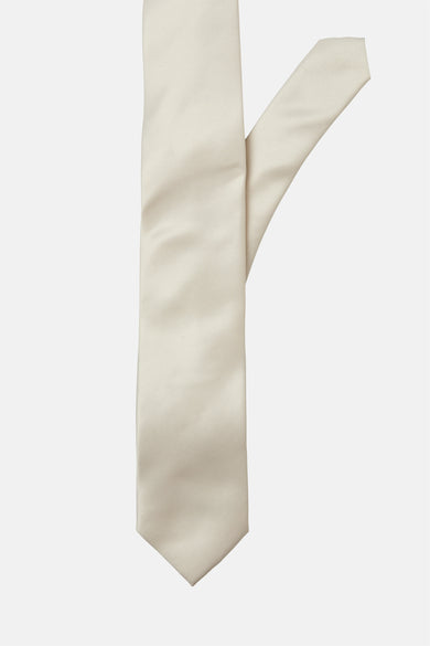 Beige de ACCESSORIES BY JACK & JONES, avec une texture soyeuse lisse et un design classique.