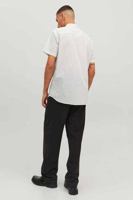 Chemise &agrave; manches courtes - blanc