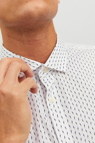 Chemise &agrave; manches courtes - blanc