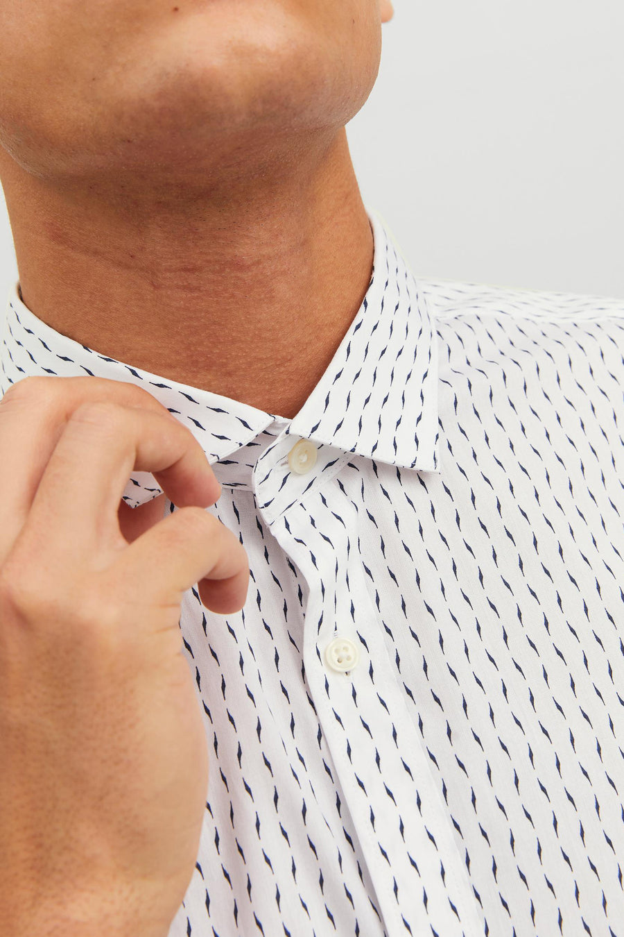 Chemise &agrave; manches courtes - blanc