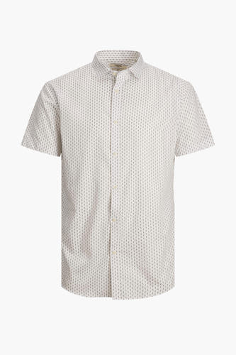 Chemise &agrave; manches courtes - blanc