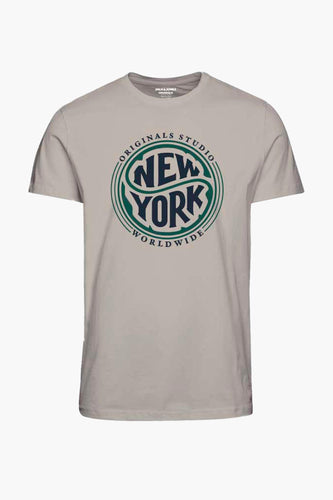T-shirt - ecru - ORIGINALS BY JACK & JONES