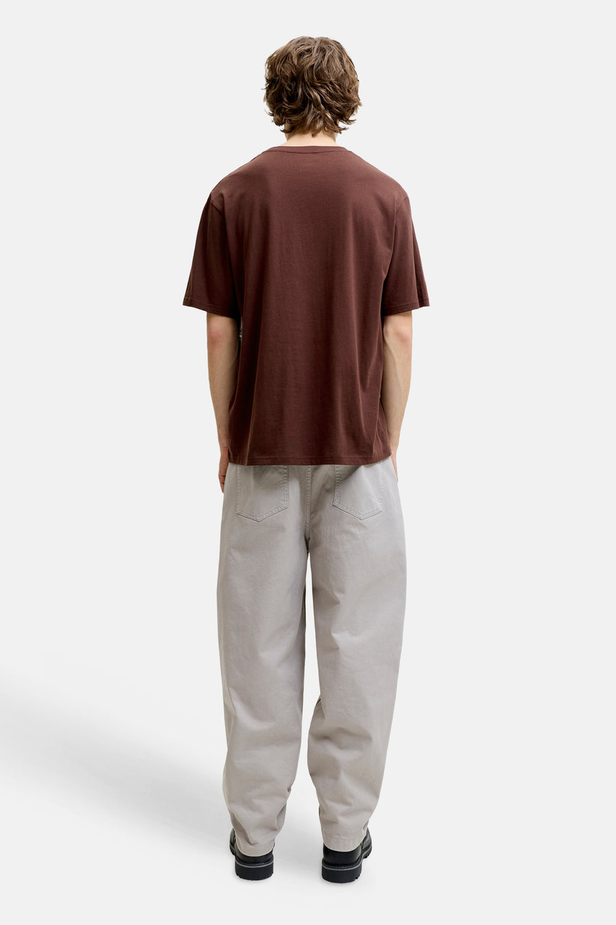 T-shirt (manches courtes) brun - ORIGINALS BY JACK & JONES
