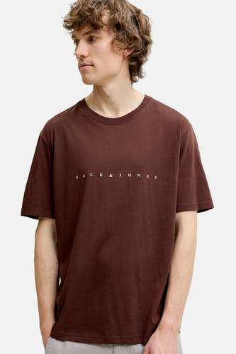 T-shirt (manches courtes) brun - ORIGINALS BY JACK & JONES