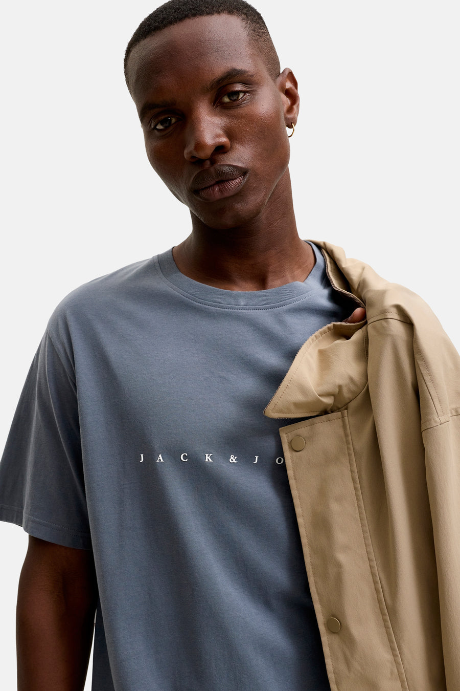 T-shirt à manches courtes - gris