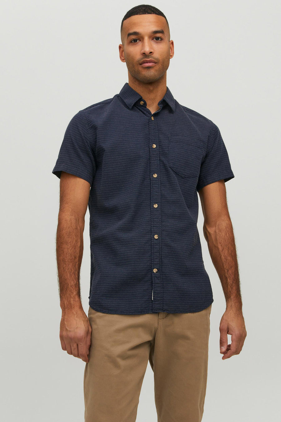 Chemise &agrave; manches courtes - bleu